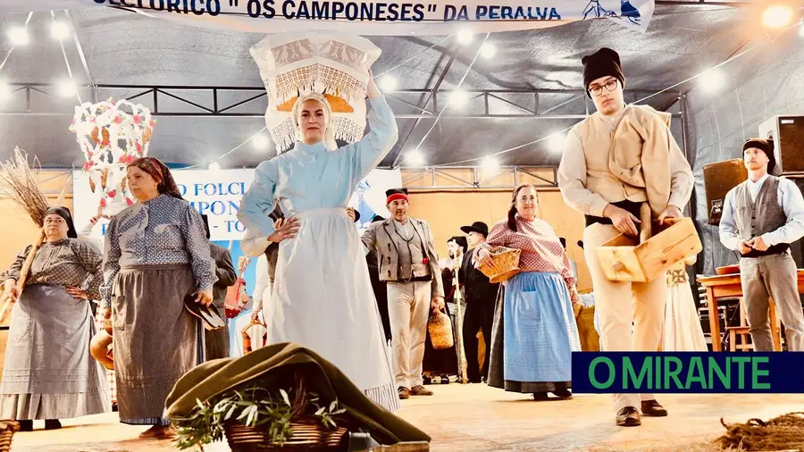 Festival de Folclore regressou à Peralva juntando centenas de pessoas