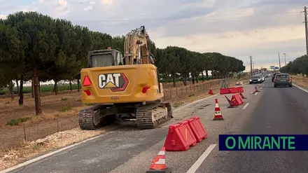 Obras para reparar EN118 em Almeirim arrancam hoje