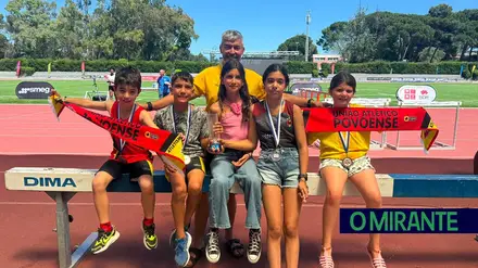 Atletas do Povoense em destaque nos campeonatos nacionais e regionais