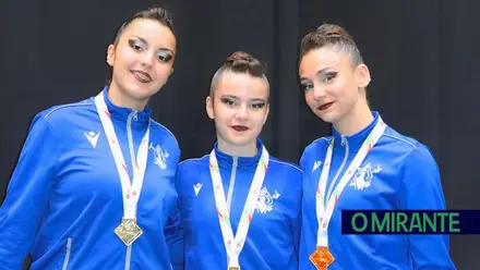 Académica de Santarém campeã nacional de ginástica acrobática