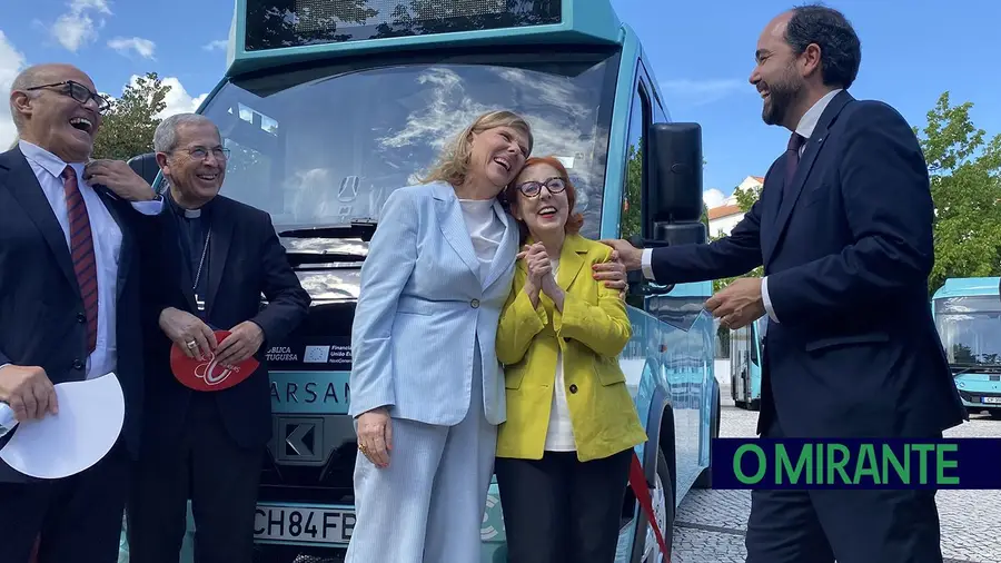 Lezíria do Tejo recebeu 16 autocarros eléctricos para a rede de transportes públicos