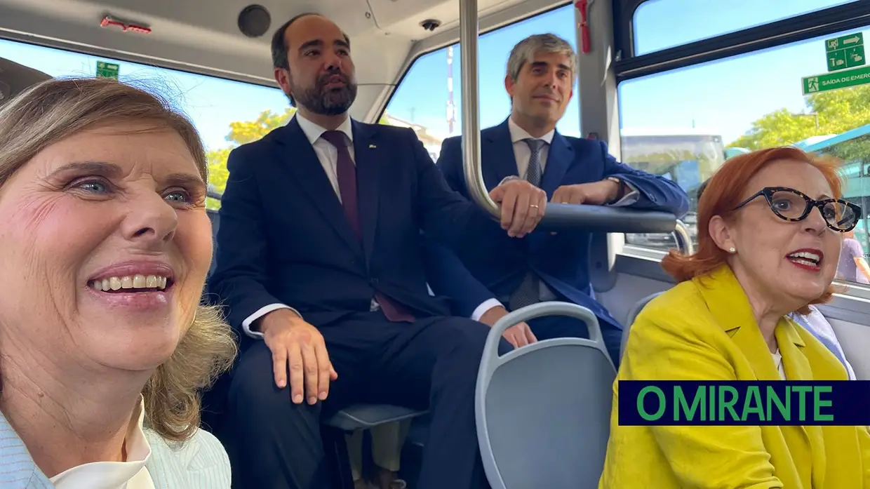 Lezíria do Tejo recebeu 16 autocarros eléctricos para a rede de transportes públicos