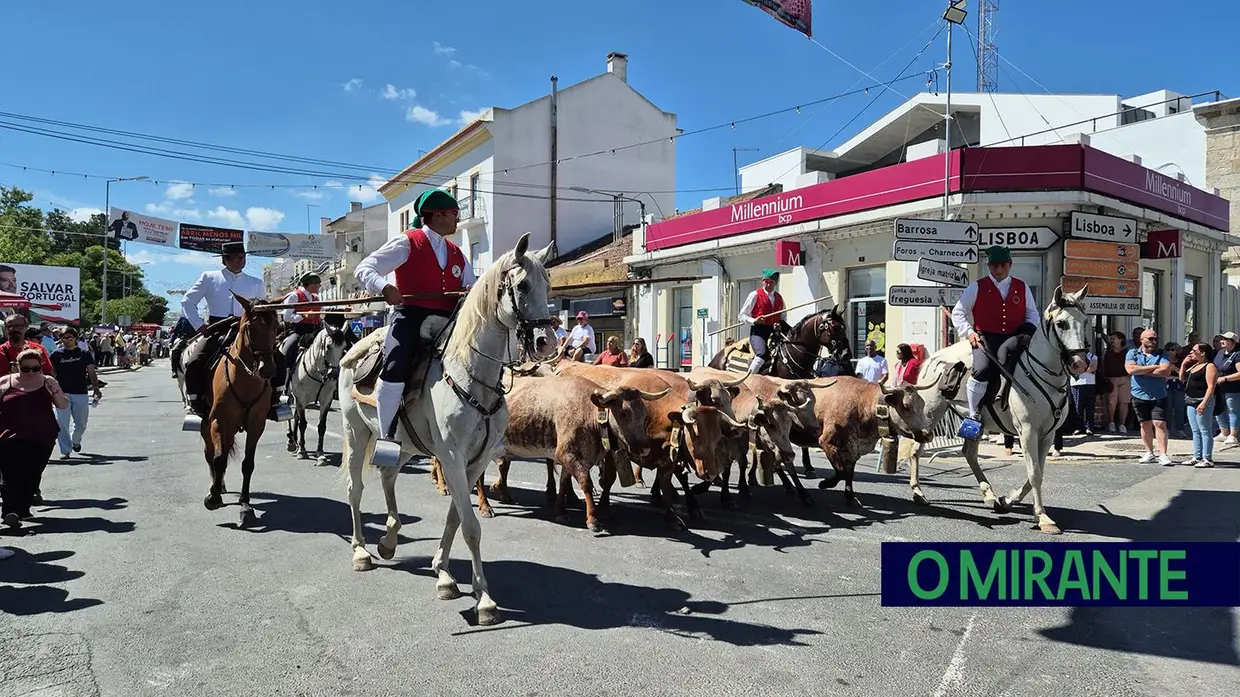 Benavente voltou a servir amizade com festa brava e sardinha assada