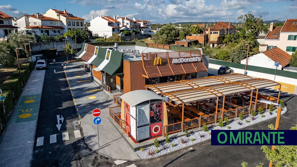 McDonald's de Tomar reabre com imagem renovada e horário alargado