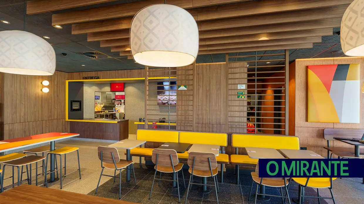 McDonald's de Tomar reabre com imagem renovada e horário alargado