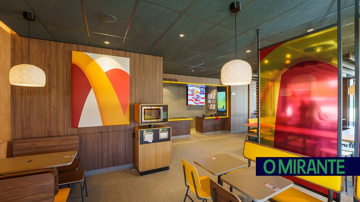McDonald's de Tomar reabre com imagem renovada e horário alargado