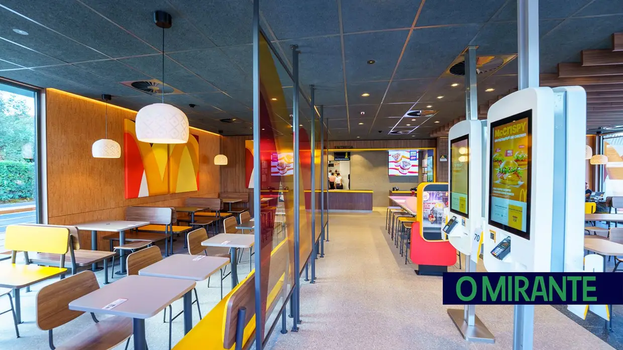 McDonald's de Tomar reabre com imagem renovada e horário alargado