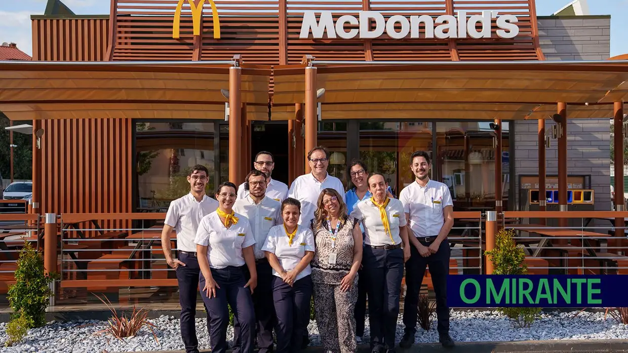 McDonald's de Tomar reabre com imagem renovada e horário alargado