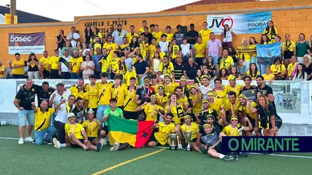 Moçarriense é campeão da 2ª divisão distrital de Santarém