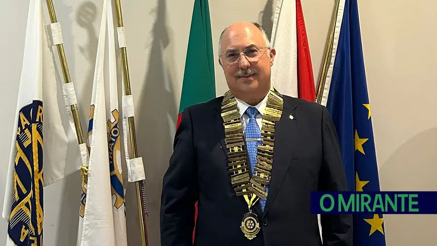 Rui Brito é o novo presidente do Rotary Clube de Santarém