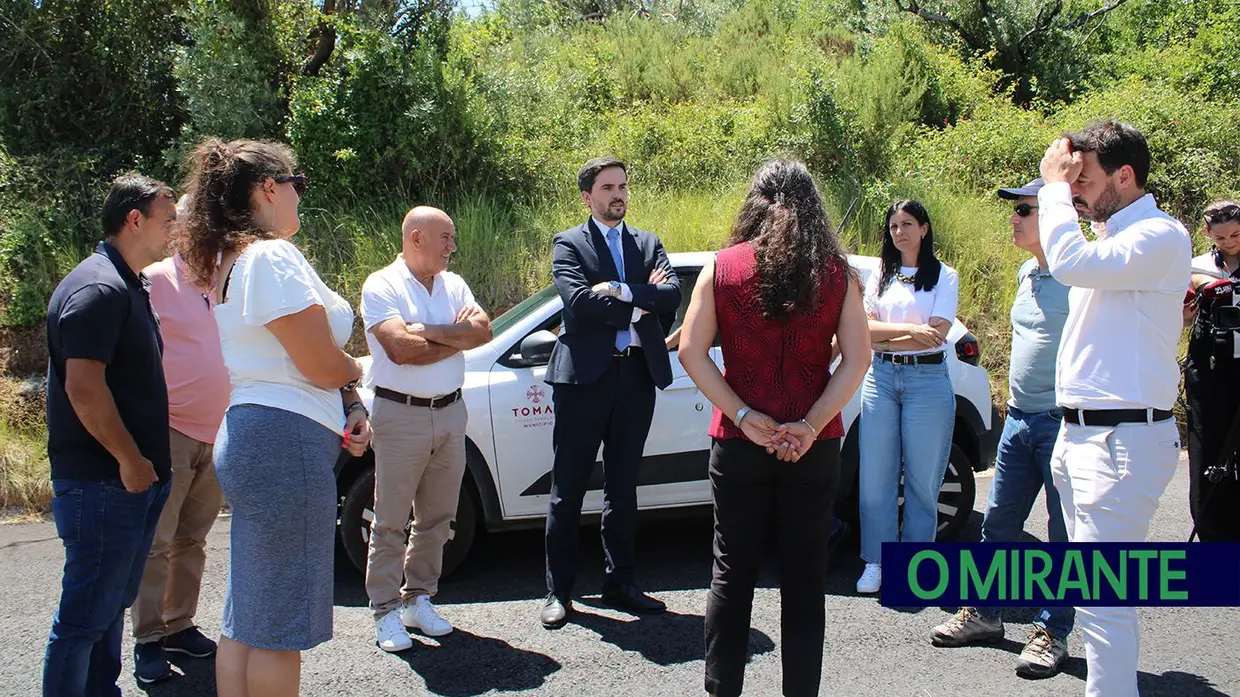 Executivo de Tomar no terreno para medir estragos e projectos na Sabacheira