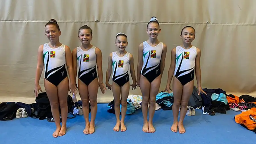 Zona Alta com pódios nos Campeonatos Nacionais de Ginástica Artística