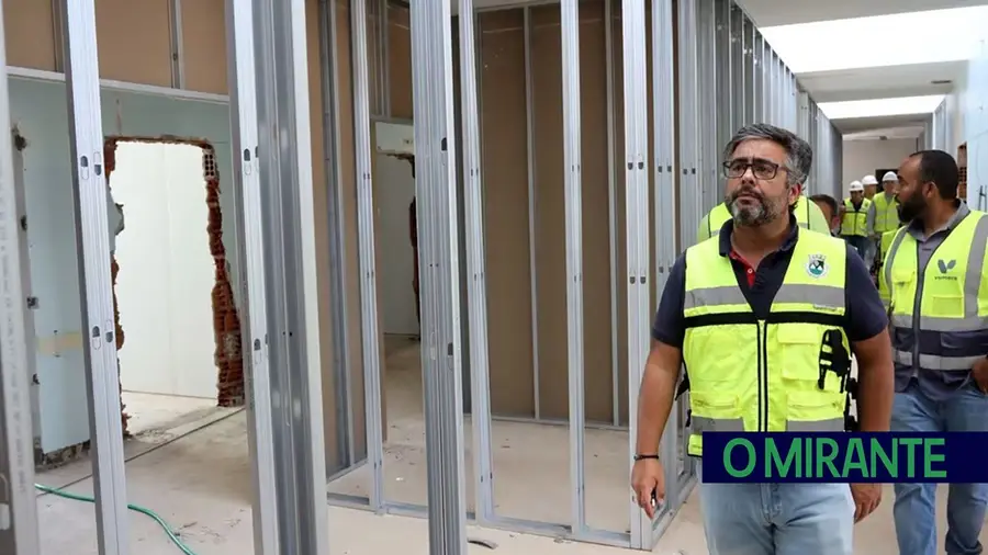 Autarca não quer atrasos nas obras do Centro de Saúde de Rio Maior