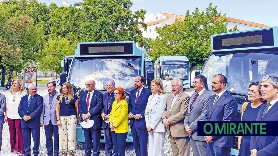 Lezíria do Tejo recebeu 16 autocarros eléctricos para a rede de transportes públicos