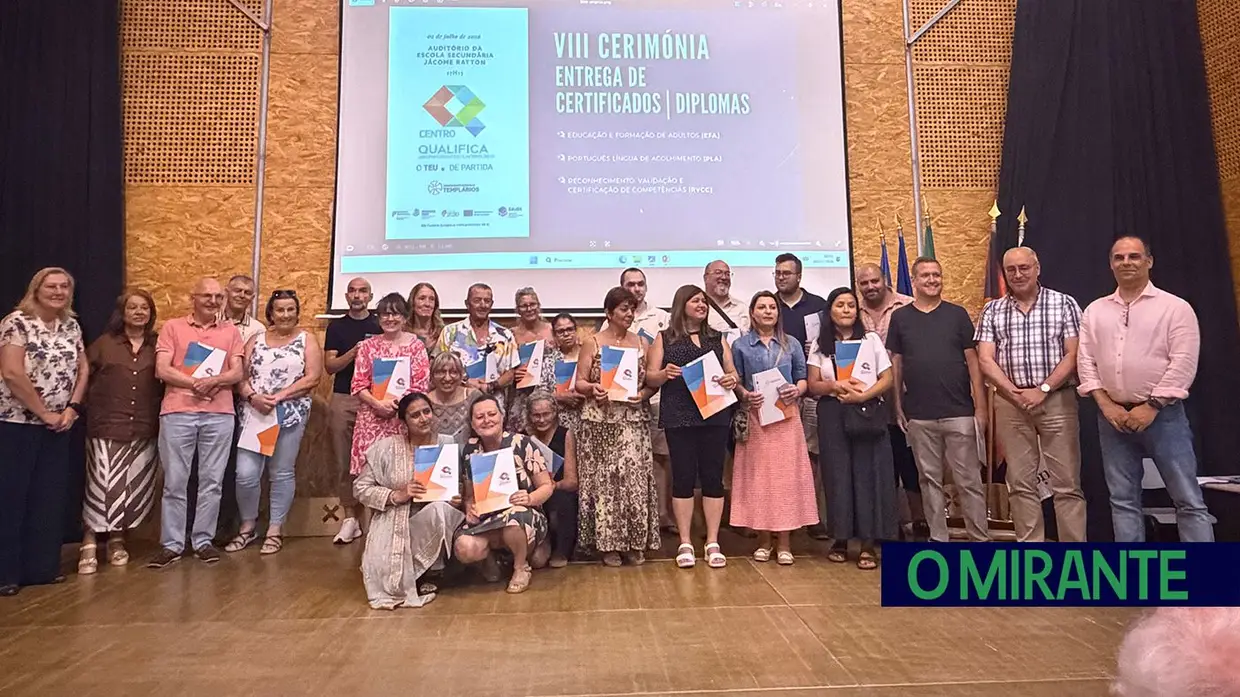 Agrupamento de Escolas Templários entrega Certificados e Diplomas
