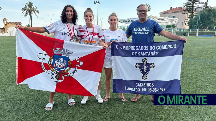 Teqball dos “Caixeiros” conquista dois pódios no Mónaco