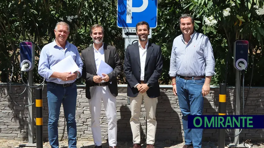 Cinco carregadores eléctricos ao município de Abrantes no âmbito da transição justa do Pego