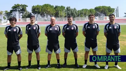 União de Santarém anunciou equipa técnica liderada por Gonçalo Carvalho