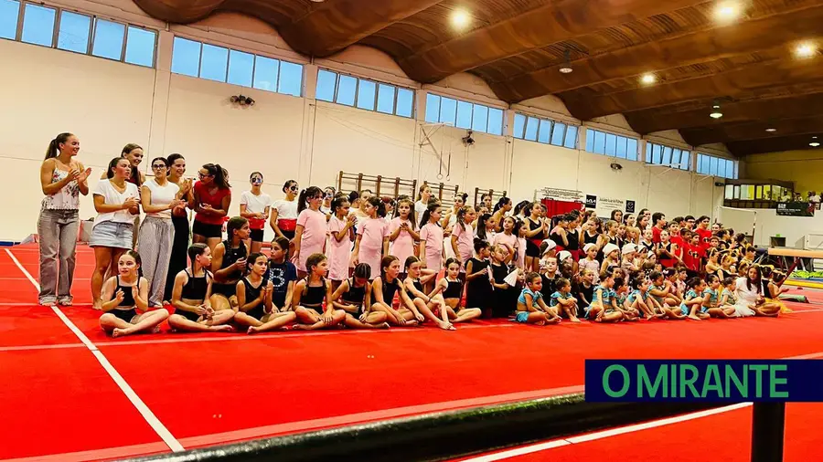 Sarau de ginástica da Zona Alta com mais de 140 jovens em actividade