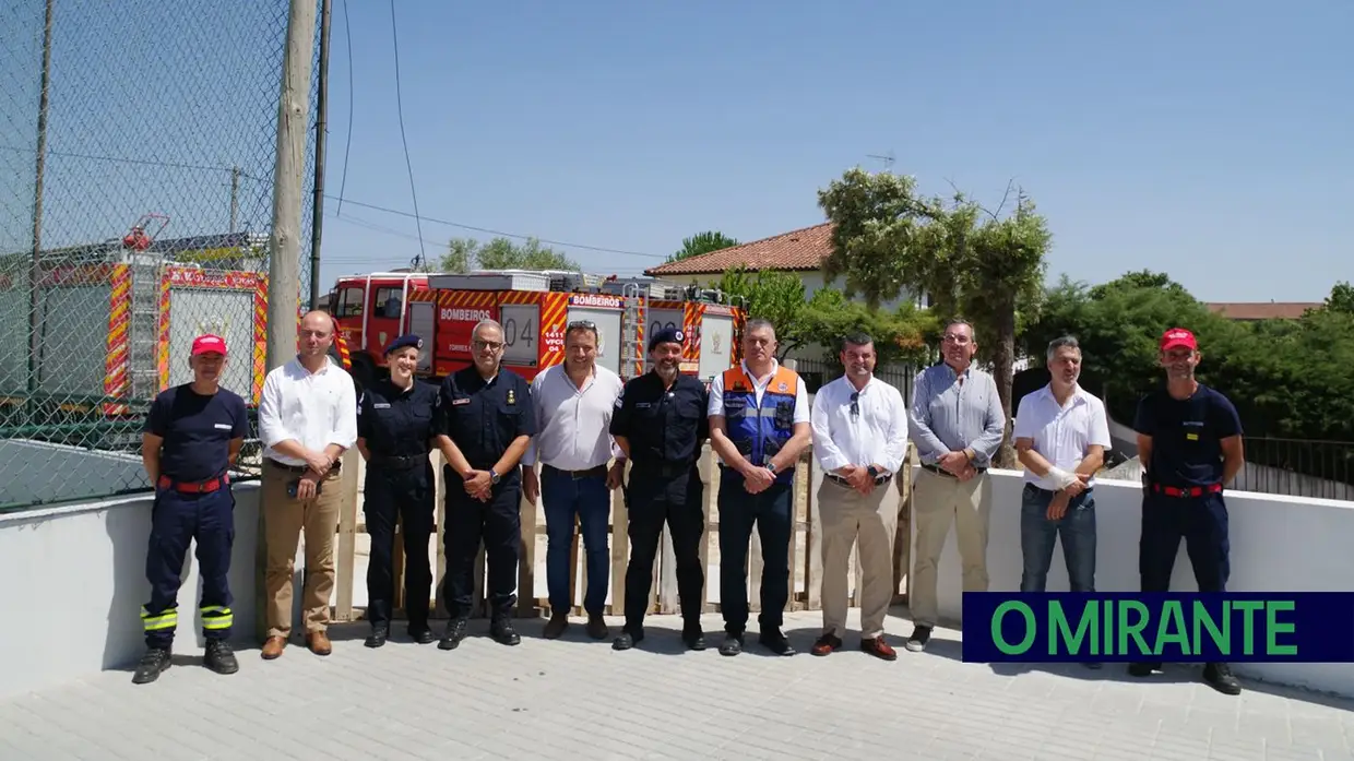 Bombeiros Torrejanos com posto avançado para encurtar resposta no norte do concelho