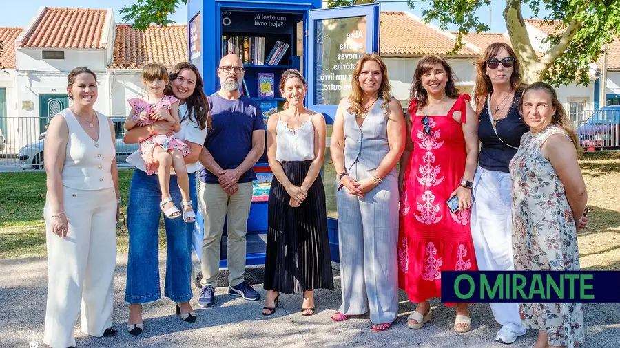 Cabine de Leitura reabre em Benavente para promover partilha de livros