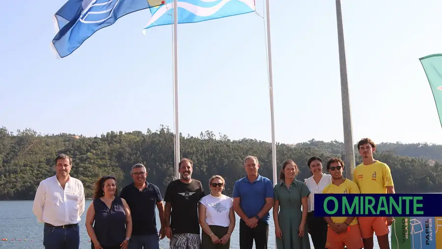 Praias fluviais de Abrantes com Bandeira Azul e Qualidade de Ouro