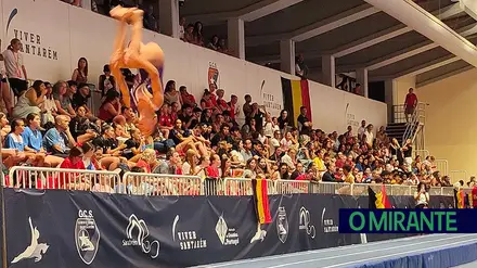 Trampolins reinam em Santarém até este sábado