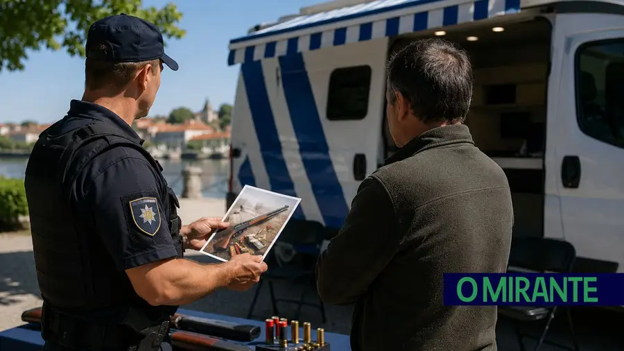 Distrito de Santarém incluído em campanha da PSP para regularizar e entregar armas