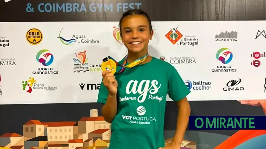 Ateneu Artístico Cartaxense sobe ao pódio no Coimbra Gym Fest