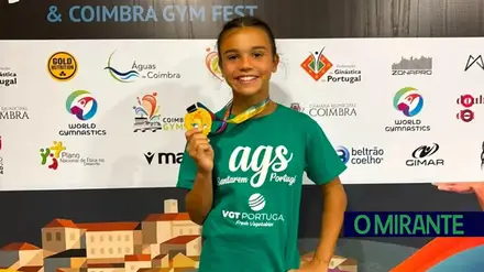Ateneu Artístico Cartaxense sobe ao pódio no Coimbra Gym Fest