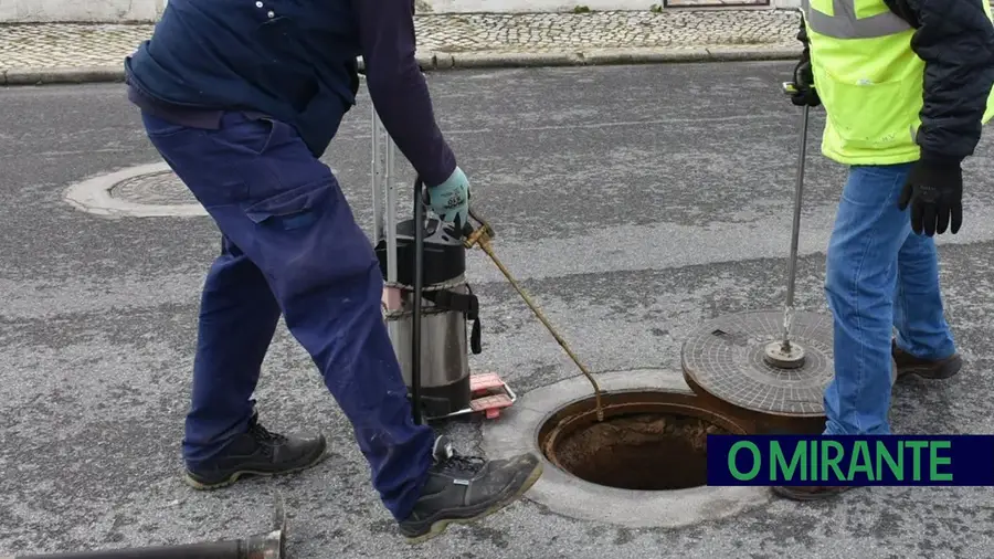 Desinfestação da rede de saneamento decorre até Setembro no concelho de Benavente