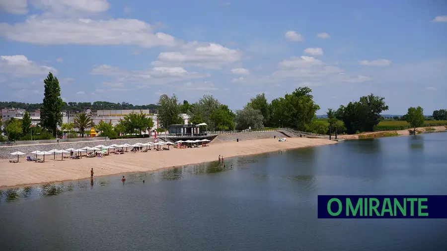Época balnear arranca na Praia Fluvial do Sorraia em Coruche