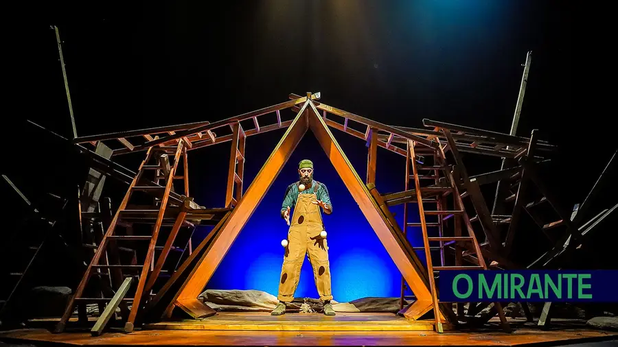 Espectáculo de artes circenses em Santarém e Pernes