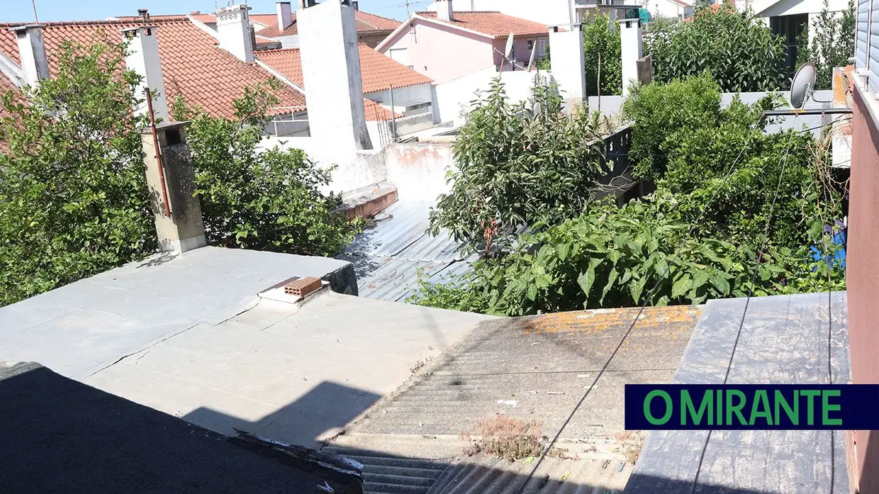 Casa abandonada há 25 anos no Entroncamento transformada em foco de ratos, baratas e cobras