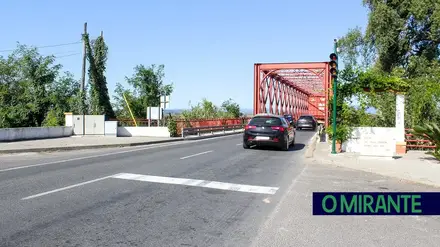 Obras cortam temporariamente o trânsito entre Golegã e ponte da Chamusca