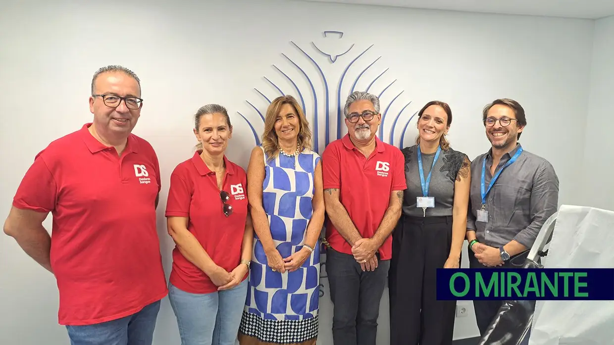 Presidente do IPST destaca papel do Ribatejo na dádiva de sangue