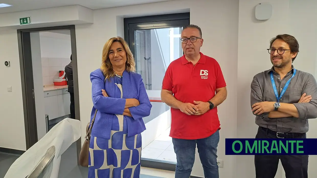 Presidente do IPST destaca papel do Ribatejo na dádiva de sangue