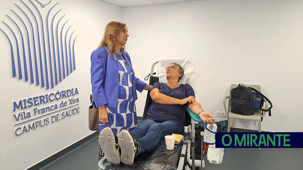 Presidente do IPST destaca papel do Ribatejo na dádiva de sangue