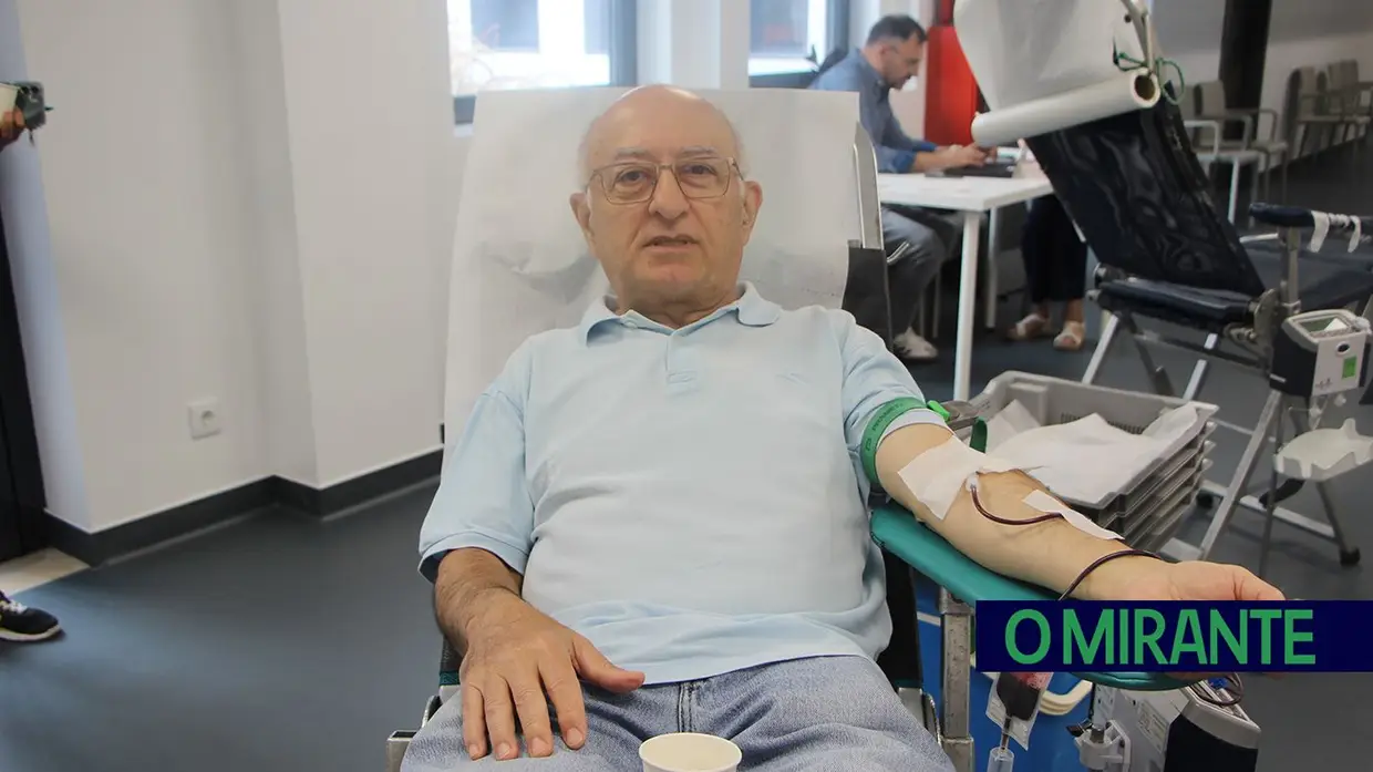 Presidente do IPST destaca papel do Ribatejo na dádiva de sangue