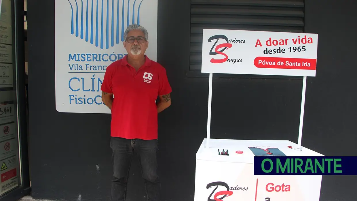 Presidente do IPST destaca papel do Ribatejo na dádiva de sangue