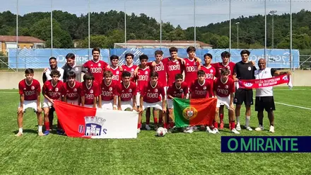 Sub-18 da União de Santarém no top 4 em torneio internacional