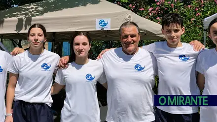 Infantis do Clube de Natação de Torres Novas fecham época com recordes no Nacional