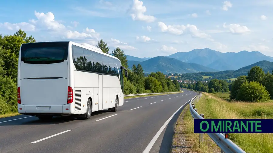 autocarro viagem estrada europa ilustrativ