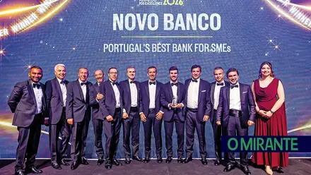 Novo Banco distinguido como melhor banco para PME em Portugal