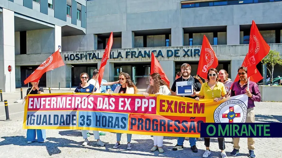 Enfermeiros do Hospital VFX continuam a lutar pela valorização da carreira