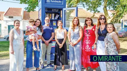 Cabine de Leitura reabre no Parque 25 de Abril em Benavente