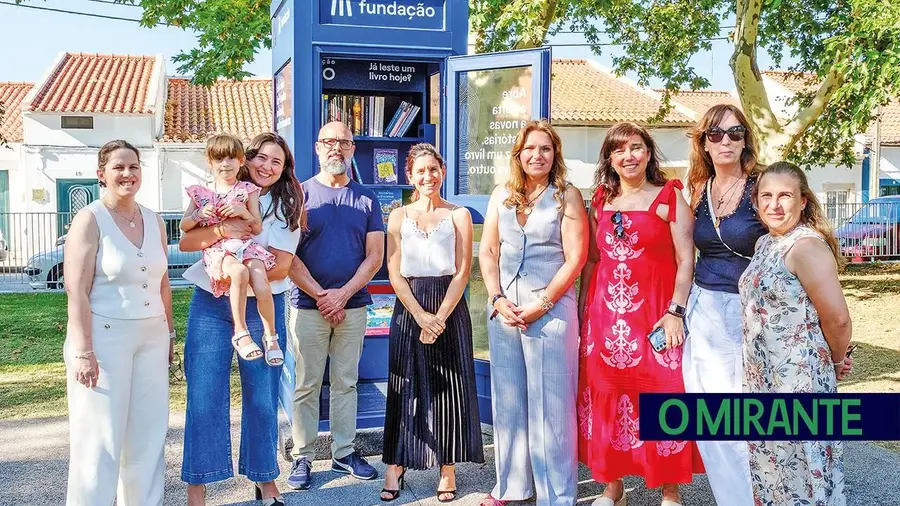 Cabine de Leitura reabre no Parque 25 de Abril em Benavente