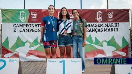 Canoístas do Alhandra sagram-se vice-campeões nacionais de Canoagem de Mar