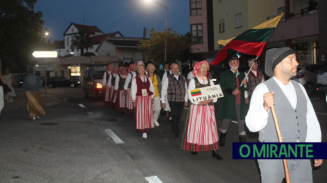 Festival Internacional de Folclore juntou grupos de vários países em Alcanena