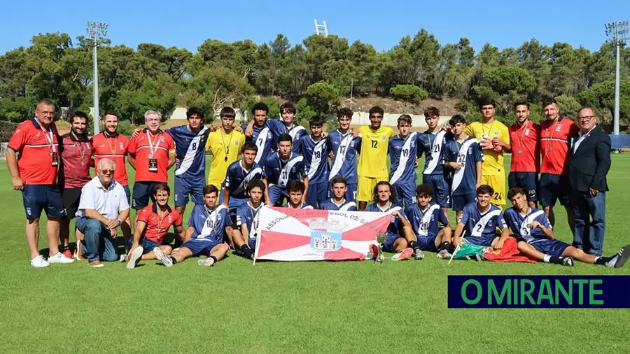 Selecção distrital de Santarém sub-17 representou Portugal no torneio Lusocup